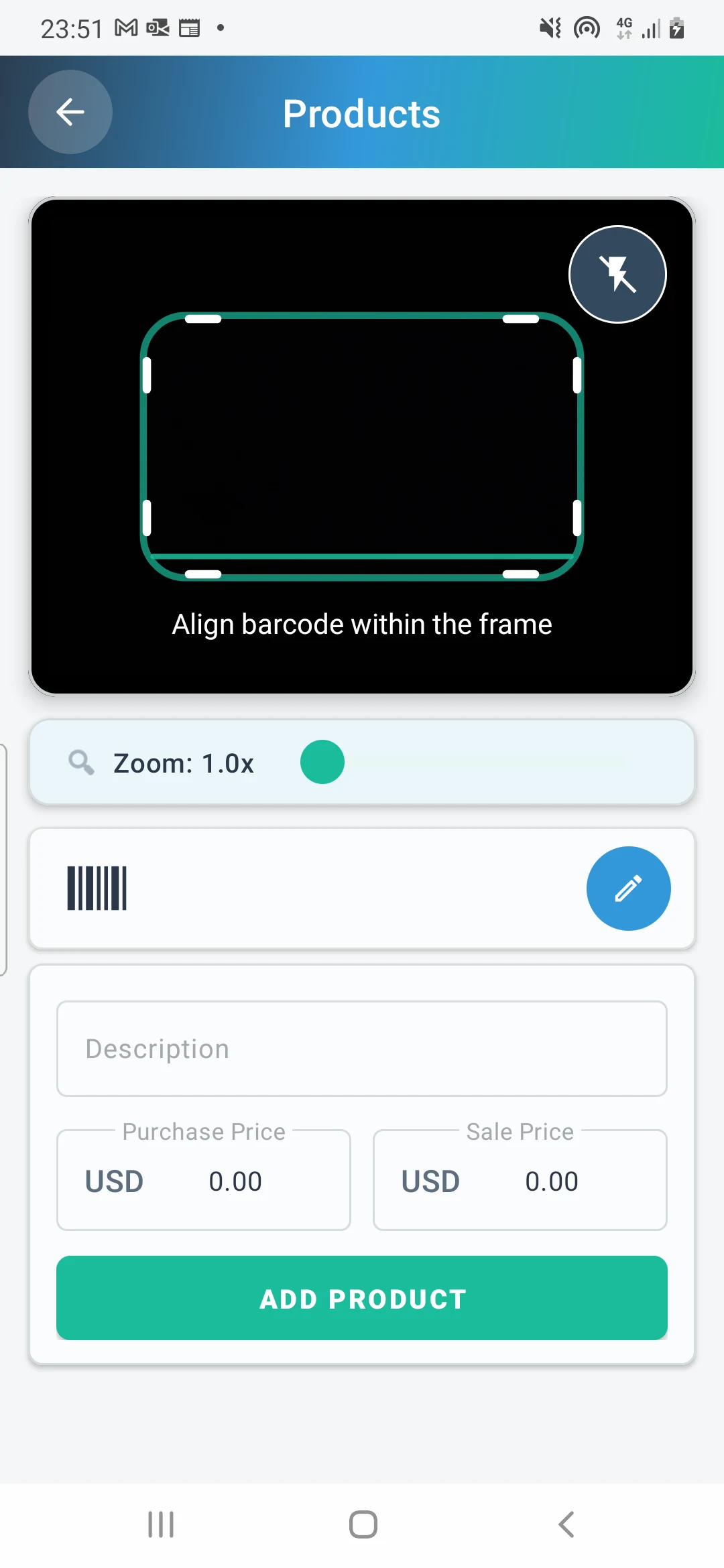 ProdScanner screenshot